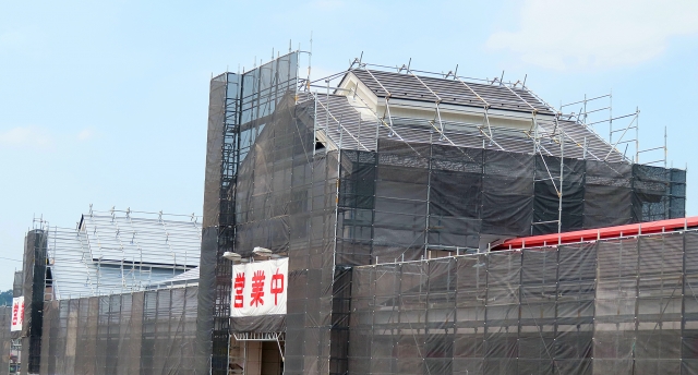 スーパーの改装